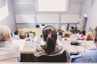 Studierende im Hörsaal